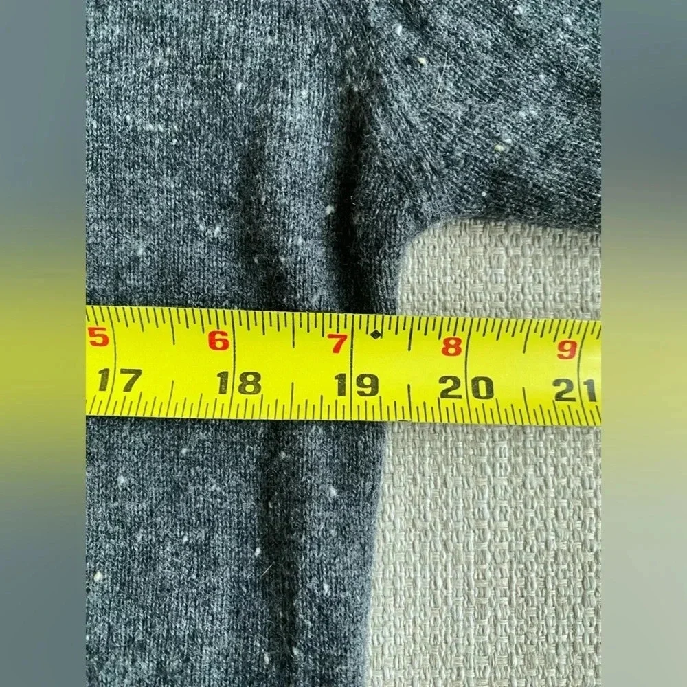 Baldwin Sweater Men’s Small Wool Cashmere Gray